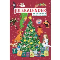 Forlaget Alvilda adventskalender med 24 eventyrbildebøker (2024-2025)