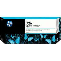 HP 726 - 300 ml - matt svart - original - DesignJet - blekkpatron - for DesignJet SD Pro MFP, T1200, T1200ps, T1300, T2300