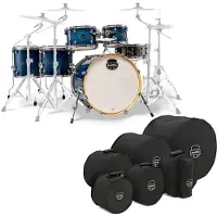 Mapex Armory 22 LA Fusion 6pc Shell Pack Blue Wave Burst