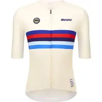 Santini Uci World Champion Britain 2025 Kort Ermet Trøye