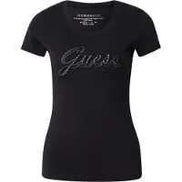 Guess Marciano Embro Script Logo Kortarmet T-skjorte
