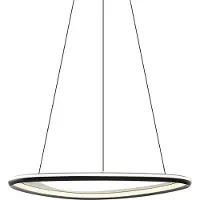 QAZQA Design Pendellampe Sort 3-Trinns Dimbar - Organico