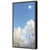 Hi Nd PROTECT mounting kit - portrait - for flat panel - black 55"