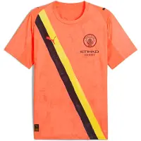 Puma Super Manchester City Fc Replica Junior T-skjorte Med Korte Ermer