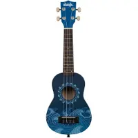 Kala Ukadelic Soprano Ukulele Deep Blue