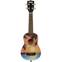 Kala Ukadelic Soprano Ukulele Tropical Day