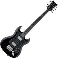 Hagstrom H8-II 8-String Bass Black Gloss