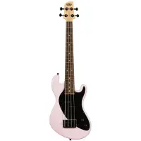 Kala U-Bass Solid Body Fretted Light Pink