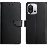 Mtp Products OnePlus 13T/13s Lommebok-deksel i Lær med Stativ - Svart