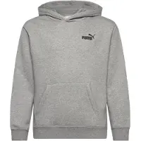 Puma Hettegenser - ESS Small Nr. 1 Logo - Grå - - 10 år (140) - Hettegenser