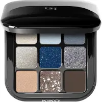 KIKO Milano Glamour Multi Finish Eye Shadow Palette 05 Blue Variations