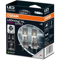 Osram LEDriving HL Easy H7/H18 LED-pærer Gen 2 12 V 16 W, 2-pk