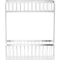 House Doctor Bath Basket Double - Silver