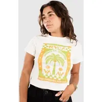 RVCA Palmy Daze T-skjorte hvit