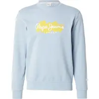 Pepe Jeans for man. PM582921 Milton sweatshirt blue (S), Casual, Cotton