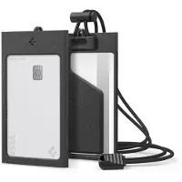Spigen Badge Holder MagSlide, Merkeholder, Landskap/portrett, Plast, Sort, 90 cm, 1 stykker