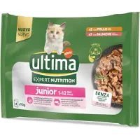 Affinity Ultima Ultima Cat Expert Nutrition Junior Kylling & Laks - Sparepakke: 44 x 70 g
