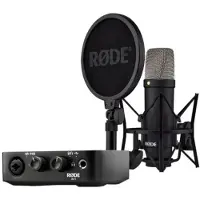 Rode Nt1 Signature Black + Ai-1 Studio Kit Mk2 Profesjonell Mikrofon
