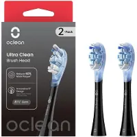 Oclean UC02 B02 Ultra Clean tannbørstehoder, 2-pk, svart