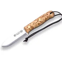 Joker Trampero Scandi kniv, Curly Birch
