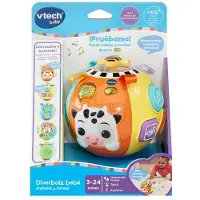 Vtech Diverbola Baby Dyr Og Former Spansk Versjon