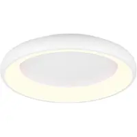 TRIO Taklampe Cardona, Ø 62 cm, matt hvit, metall, CCT