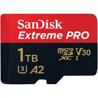 SanDisk Extreme PRO microSDXC-kort 1 TB SDSQXCD-1T00-GN6MA UHS-I 200 MB/s