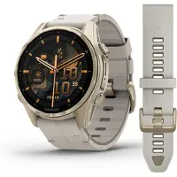 Garmin Fenix 8, 3,3 cm (1.3"), AMOLED, Berøringsskjerm, 32 GB, Wi-Fi, GPS