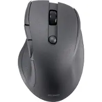 Deltaco Silent Bluetooth Office mouse 5 buttons 600-1200 - Mus - 5 knapper - Svart