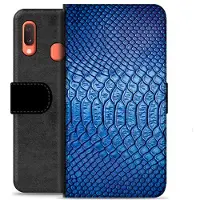 Mtp Products Samsung Galaxy A20e Premium Lommebok-deksel - Lær