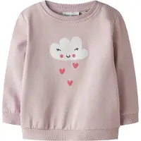 Name it Collegegenser - NbfVrillie - Polert Lilac/Cloud - - 62 - Collegegenser