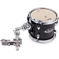 Pearl Export 8 x 7" Add-On Tom Pack With TH70s & ADP-20 Jet Black