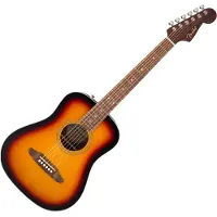 Fender California Standard Redondo Mini with Bag Spruce Top 3-Color Sunburst