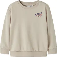 Name it Collegegenser - NmmVasha - Peyote/Skøyteløper Dino - - 3 år (98) - Collegegenser