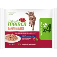 Trainer Natural Cat Natural Trainer Adult - Sparepakke: 60 x 85 g Laks