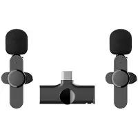 Lippa Dual Wireless Lavalier Microphone With USB-C Connector