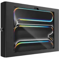 Compulocks iPad Pro M4 11 (2024), Apex Secured Enclosure Wall Mount - Innhegning - for nettbrett - glassmontering, plass - låsbar - høyverdig aluminium - svart - skjermstørrelse: 11 - monteringsgrens