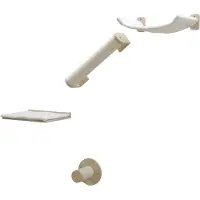 Kerbl klatrevegg Alps for katter - 4-delt sett