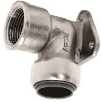 Roth dækvinkel rustfri stål 15 mm x 1/2