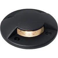 QAZQA Moderne bakkespot svart GU10 50mm 2-lys effekt IP65 - Cellar