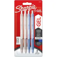 Sharpie Fine Point S-Gel medium 0.7 mm - (4 stk.)
