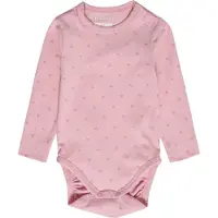 Hummel Body I/e - hnlMini Bee Aop - Rosa Nektar - - 3 år (98) - Langermet Body