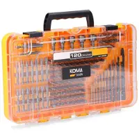 Koma Tools Bor Og Borsett 120 Enheter