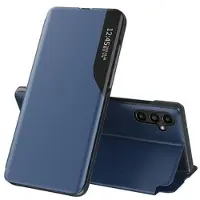 Mtp Products Samsung Galaxy A14/A14 5G Smart Clear View Flip-deksel - Blå