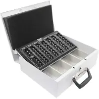 Basi EGK 150, Grå, Nøkkel, 355 x 275 x 105 mm, 4,53 kg, 2 stykker