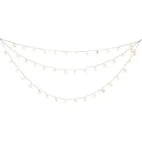 Konstsmide 4042-103, Kjede, Gjennomsiktig, Plast, IP44, 44 ampuller, LED