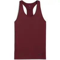 Puma TAD ESSENTIALS Racerback Tank Women, Clothing, Ruby Shimmer, L
