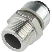 Roth overgang rustfri stål 22 mm x 34 nippel