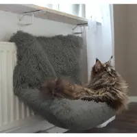 Dogman Elementsäng Shaggy Grå 45cm