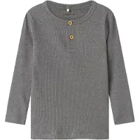 Name it Genser - Rib - Noos - NmmKab - Mockingbird/Melange - - 5 år (110) - Genser